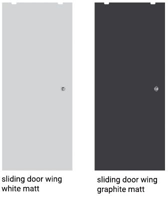 sliding door wing